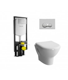 Комплект унитаз Vitra Zentrum + инсталяция + стандарт 9012B003-7205